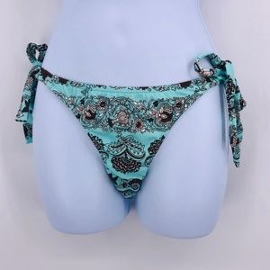 Womens bikini bottoms side tie